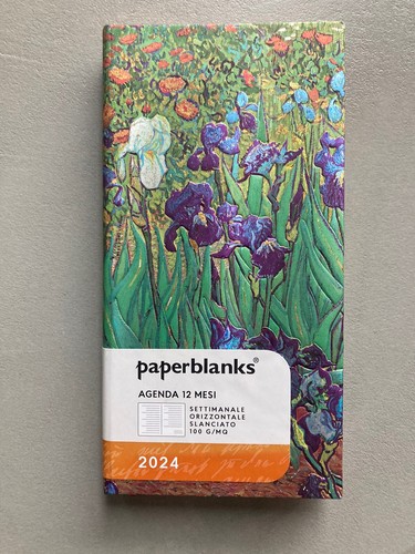 Agenda 2024 paperblanks iris - agenda,